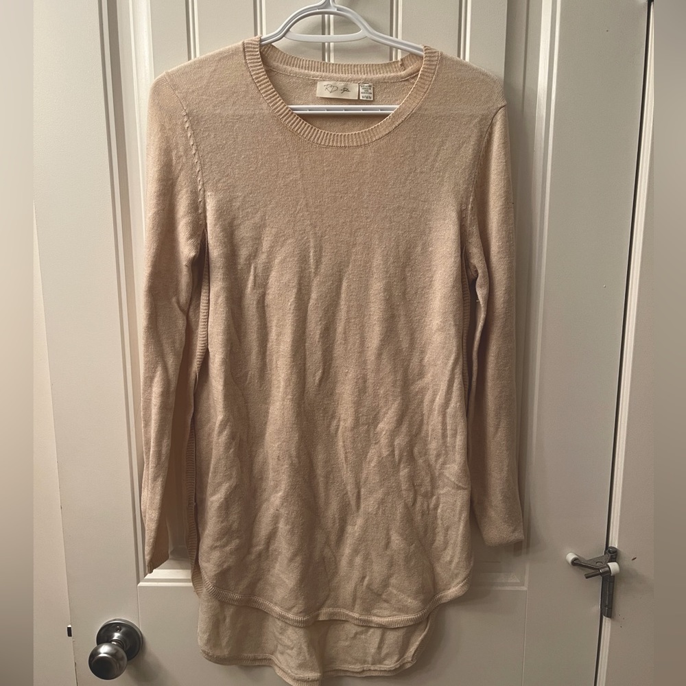 Soft beige R Dakota sweater from Below the Belt